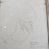 Floral painting table