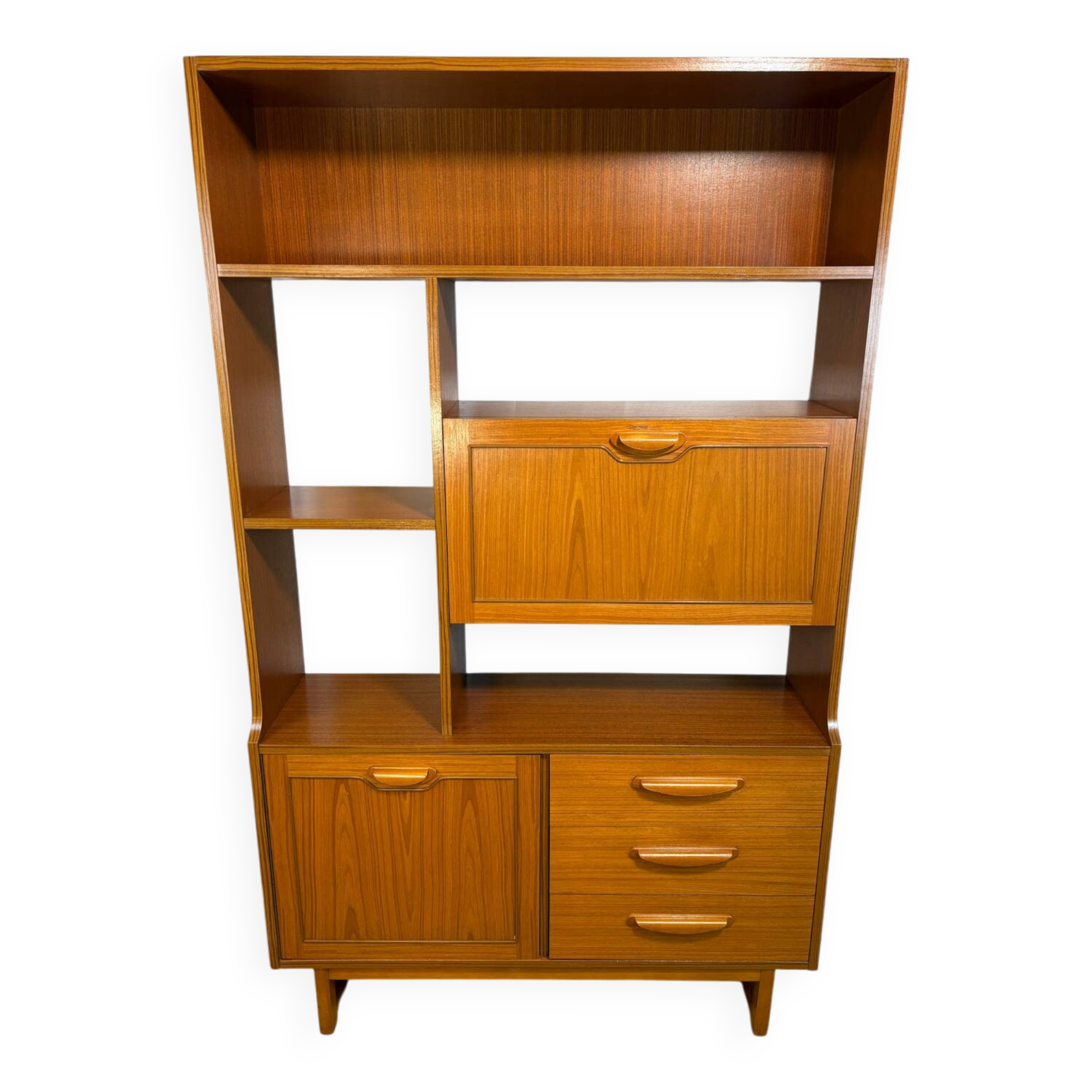 Mid-Century Retro Vintage Room Divider / Shelving Unit by Stonehill -