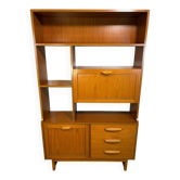 Paravent / Étagère vintage rétro des années 50 par Stonehill -