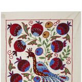 Vintage Turkish rug hand-knotted 50x92cm