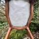 Large antique footrest in the Louis XV style.