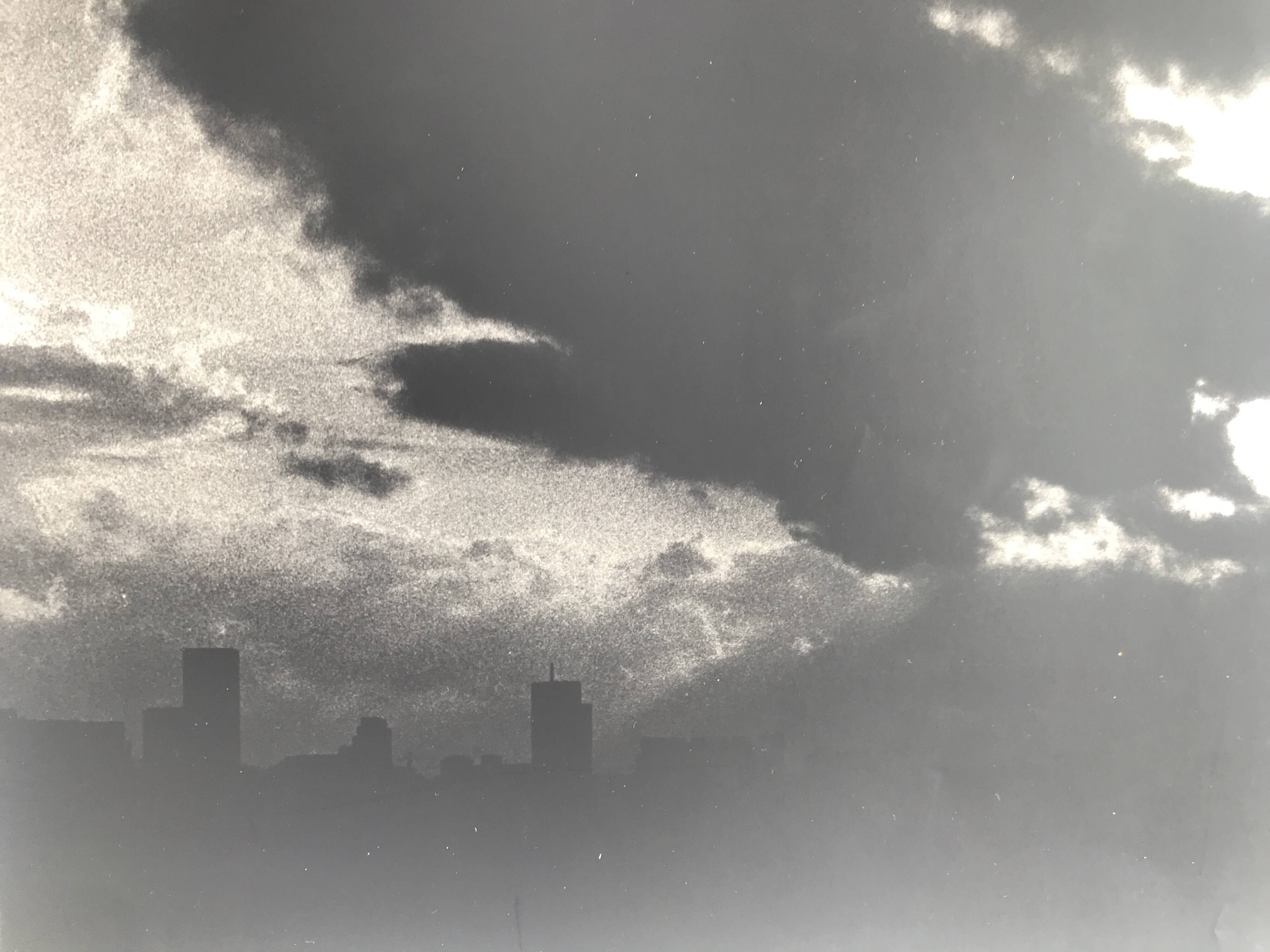 Rosine nusimovici, untitled (cloud iii), c 1980. black and white silver print