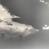 Rosine nusimovici, untitled (cloud iii), c 1980. black and white silver print