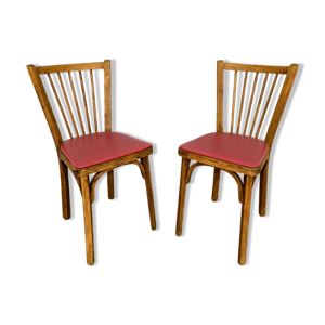Paire de chaises baumann
