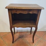 Oak bedside table