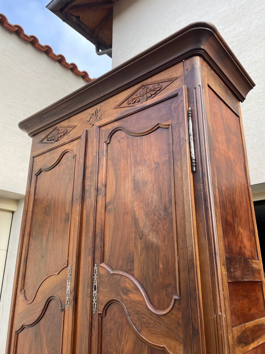 Large 18th century Louis XV Provencal wardrobe