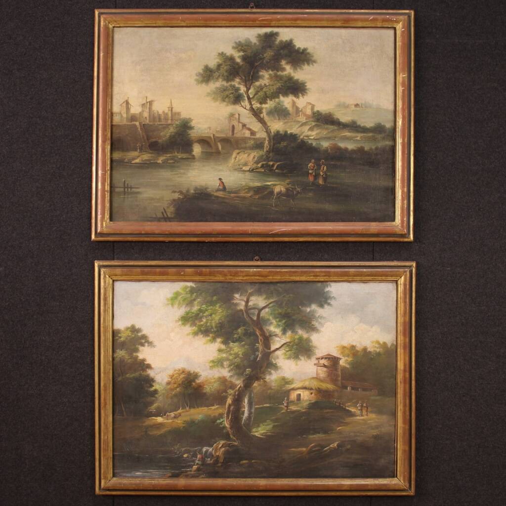 Refined painting from the mid-20th century, landscape
