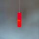 Suspension Murano Venini 486b par Paolo Venini pour Venini & C., 1962, orange