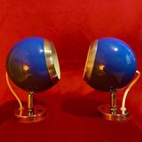 Lot of vintage lamps/wall lights, Eye-Ball, Space Age, from the 70s