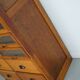 English Haberdashery Shop Cabinet with Glass Fronted Drawers, Circa 1930s