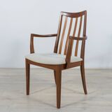 Mid-Century Teak and Fabric Dining Chairs by Leslie Dandy for G-Plan, 1960s, Set of 8
