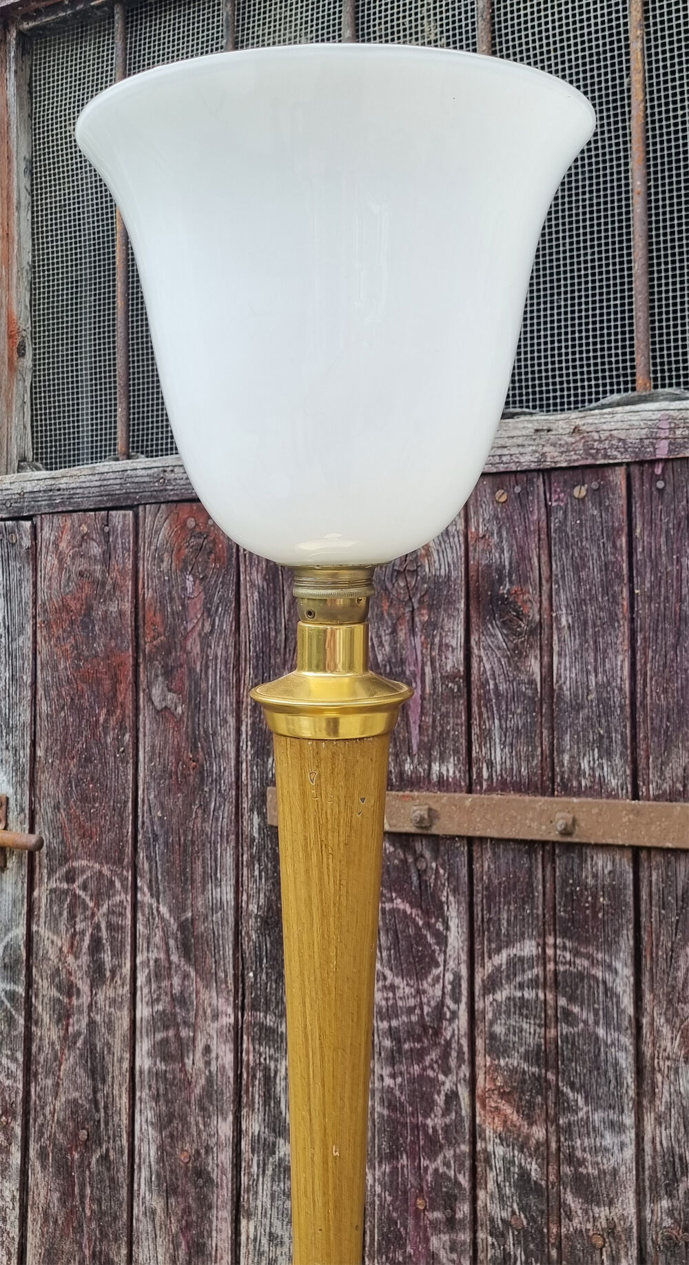 Mazda tulip work or desk lamp, 50s / 60s