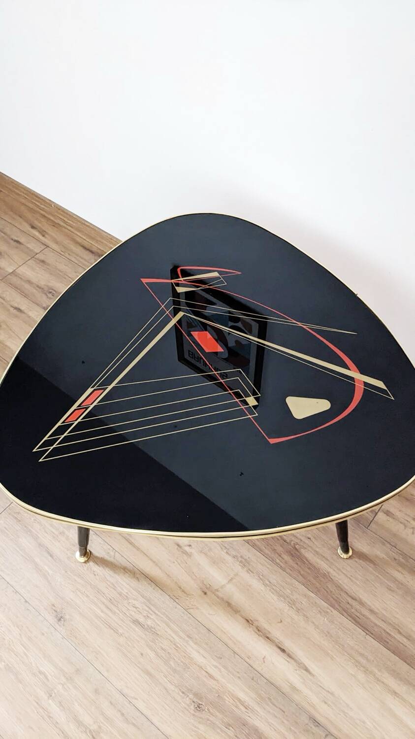 Vintage tripod coffee table
