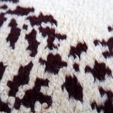 Tapis vintage français Savonnerie fait main en laine – 78 x 148 cm – 1960s