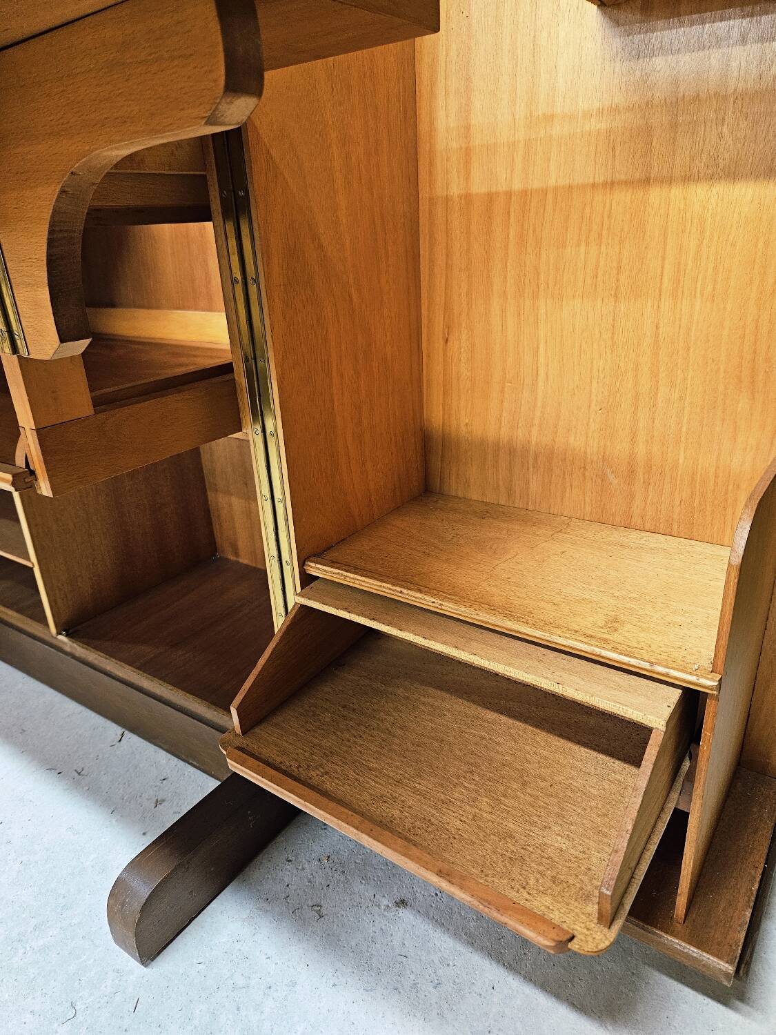 Vintage 'Magic Box' desk designed by Mummenthaler & Meier in 1955