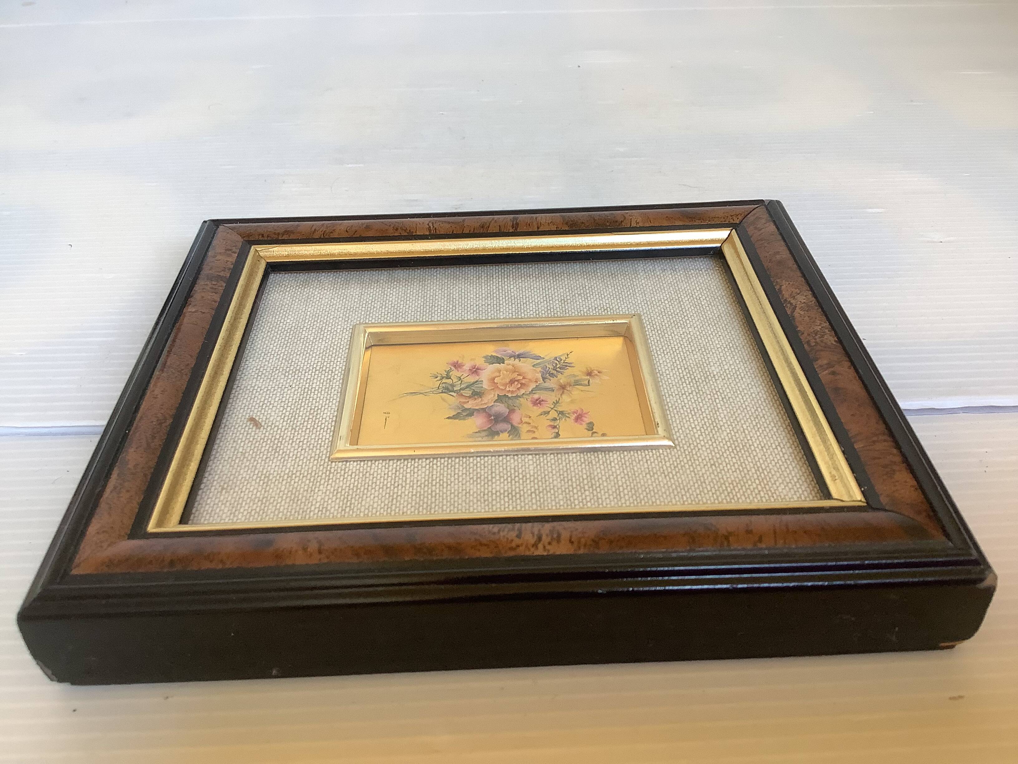 Mini table flower bouquet art editions