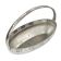 Viennese Secession nut basket, silver-plated brass, Austria, early 20th century
