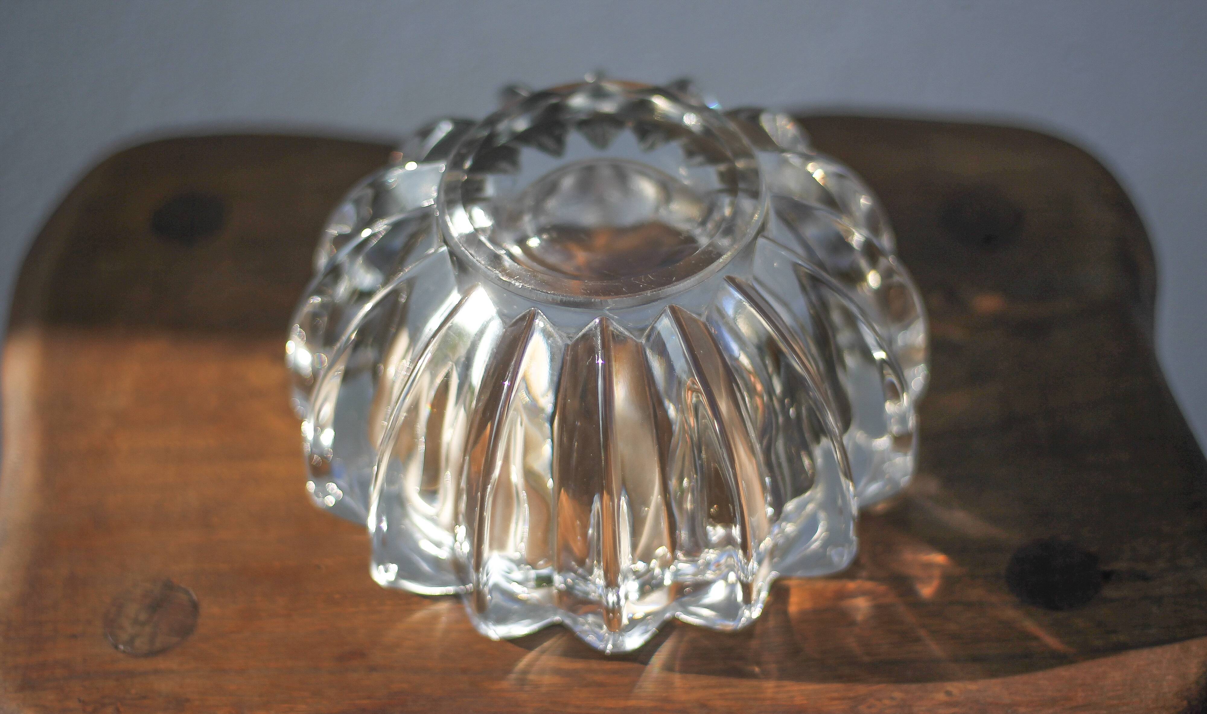 Pierre d'Avesn pocket tray, art deco molded glass bowl, collection, made in France, interior decoration