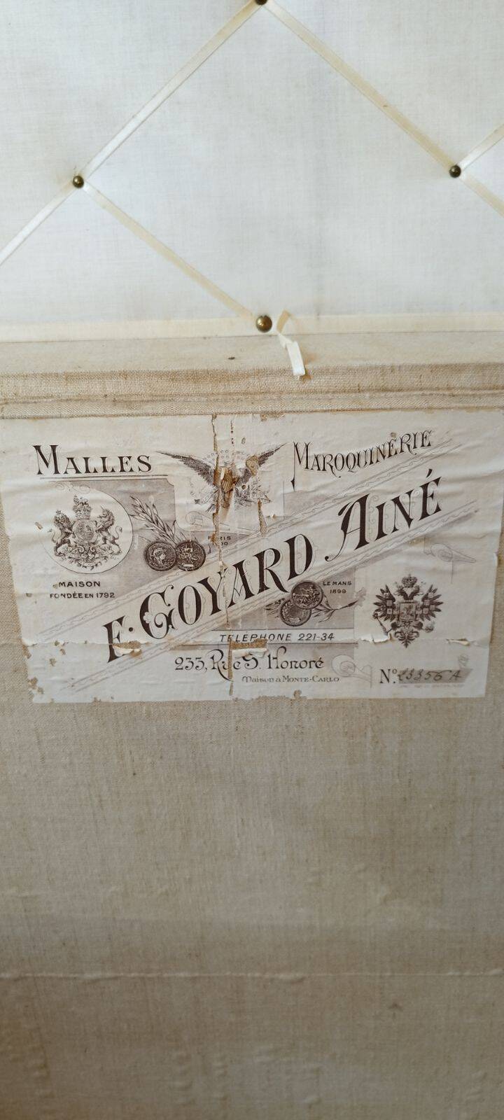 Malle courrier goyard