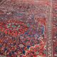 Nice old Persian carpet Afshar 220x298 cm