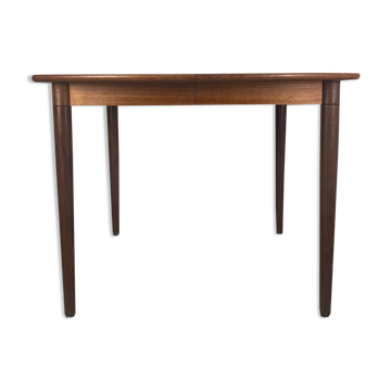 Table à manger en teck danois par Alf Aarseth pour Gustav Bahus