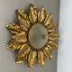 Large 55 cm golden 'florentine theatre' ceiling light by banci, florence, italy, 1970