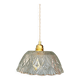 Vintage glass pendant light - tableware collection -