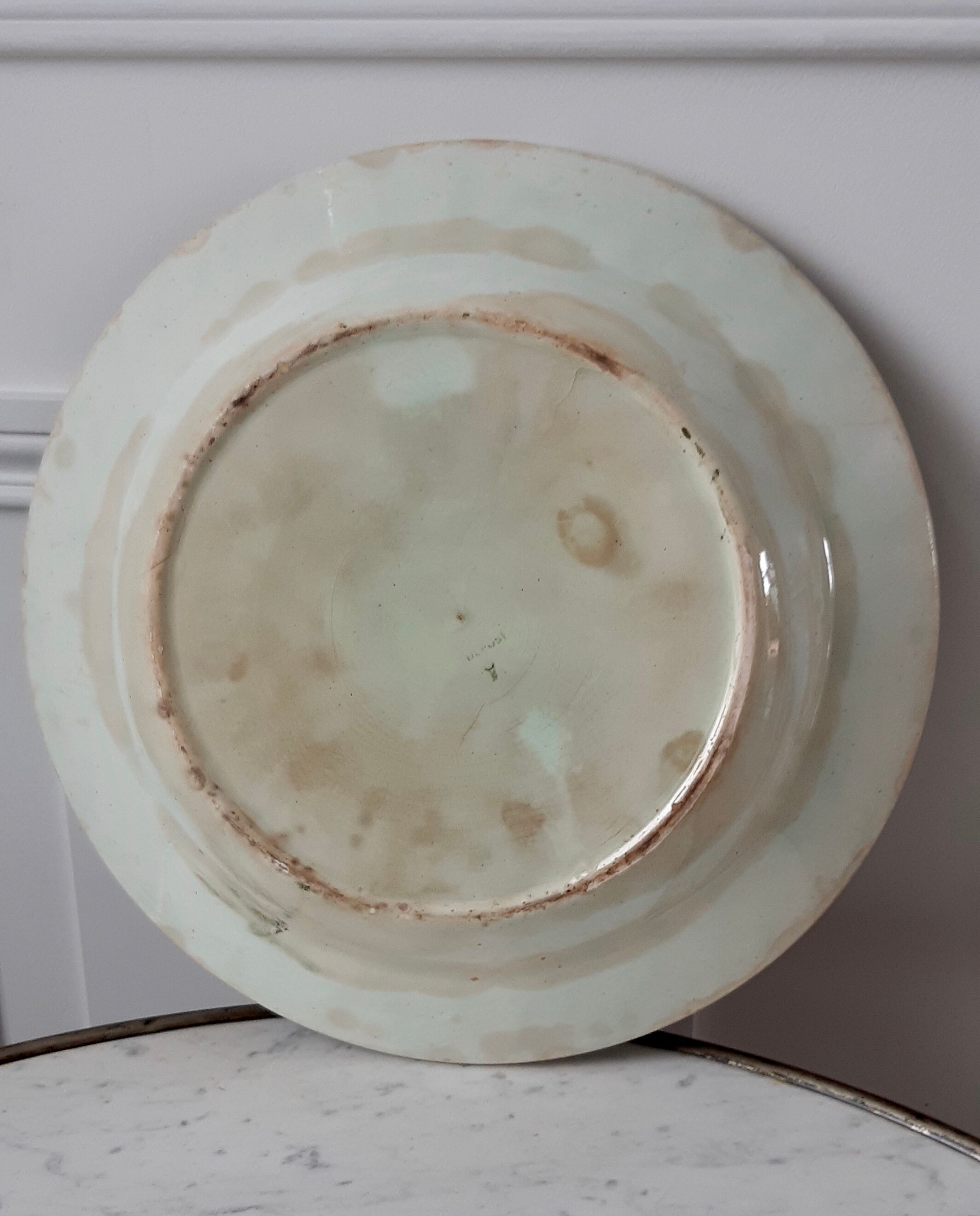 Dish in old slurry late nineteenth