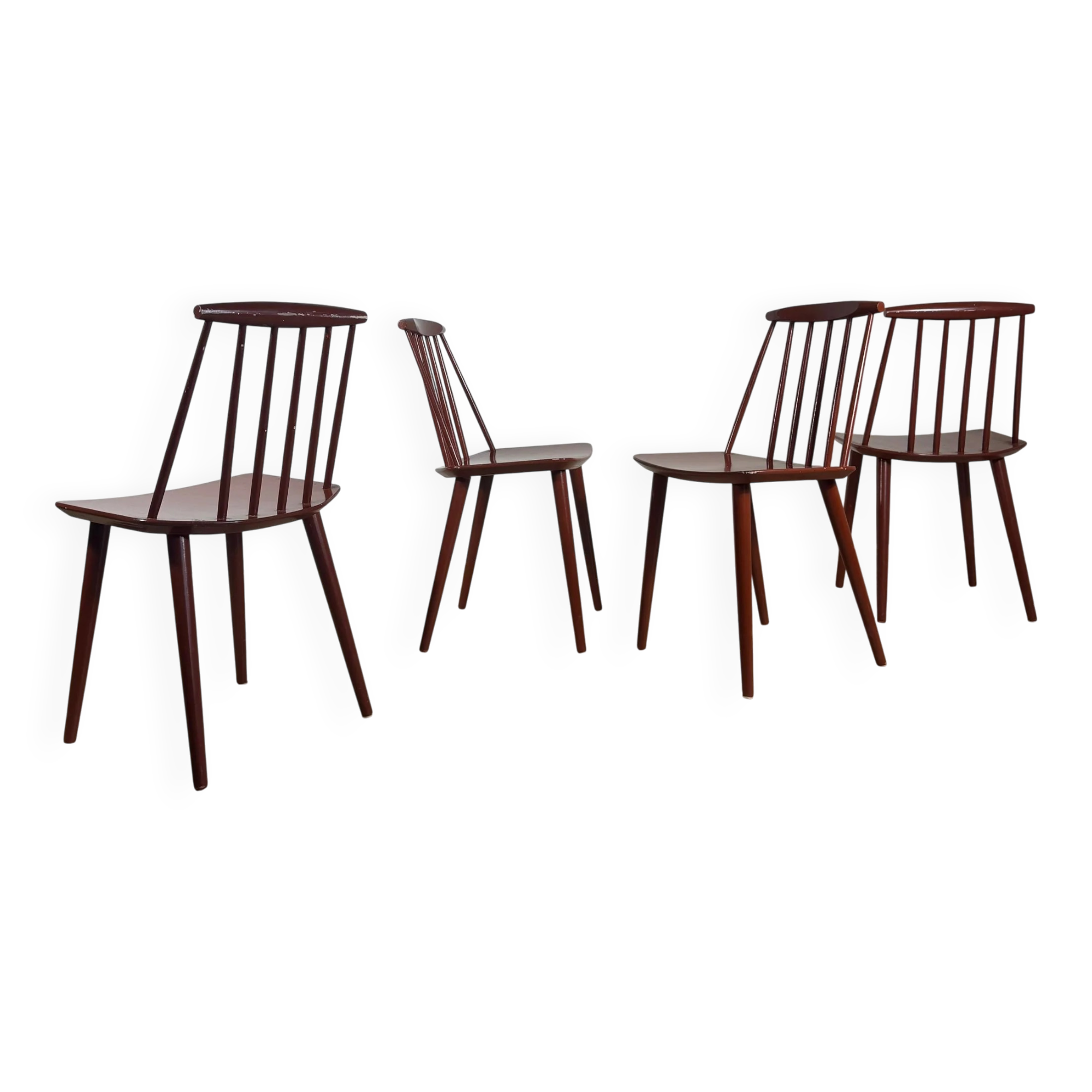 Set of 4 chairs – FDB Møbler (1960s)