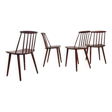 Set of 4 chairs – FDB Møbler (1960s)