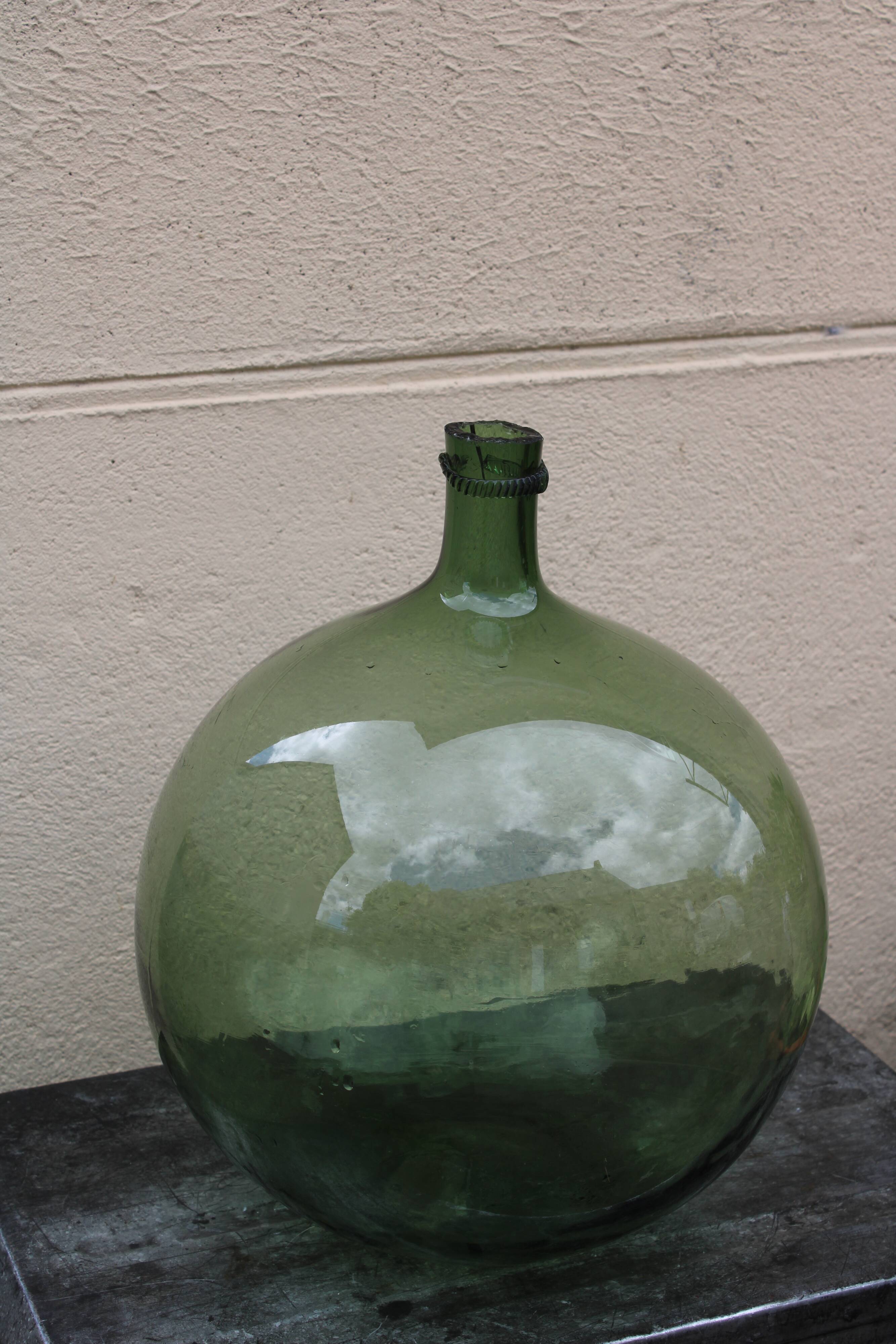 Green demijohn