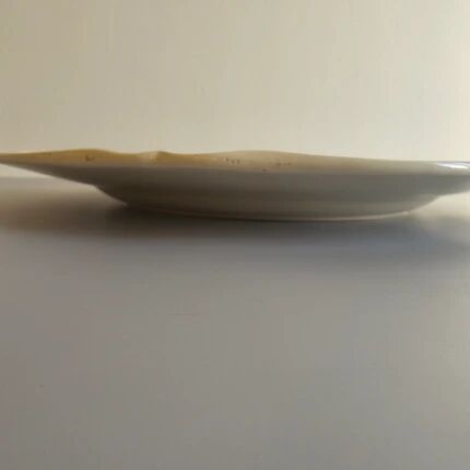Service plate Sarreguemines Obernai - Henri Loux earthenware Alsace