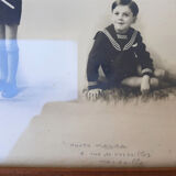 Old child photo frame "Minot Marseillais"