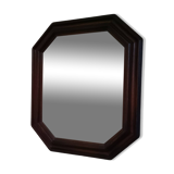 Antique octagonal mirror
