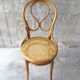Chaise bistrot de vienne Thonet n°20, oméga cannée - ca, 1875