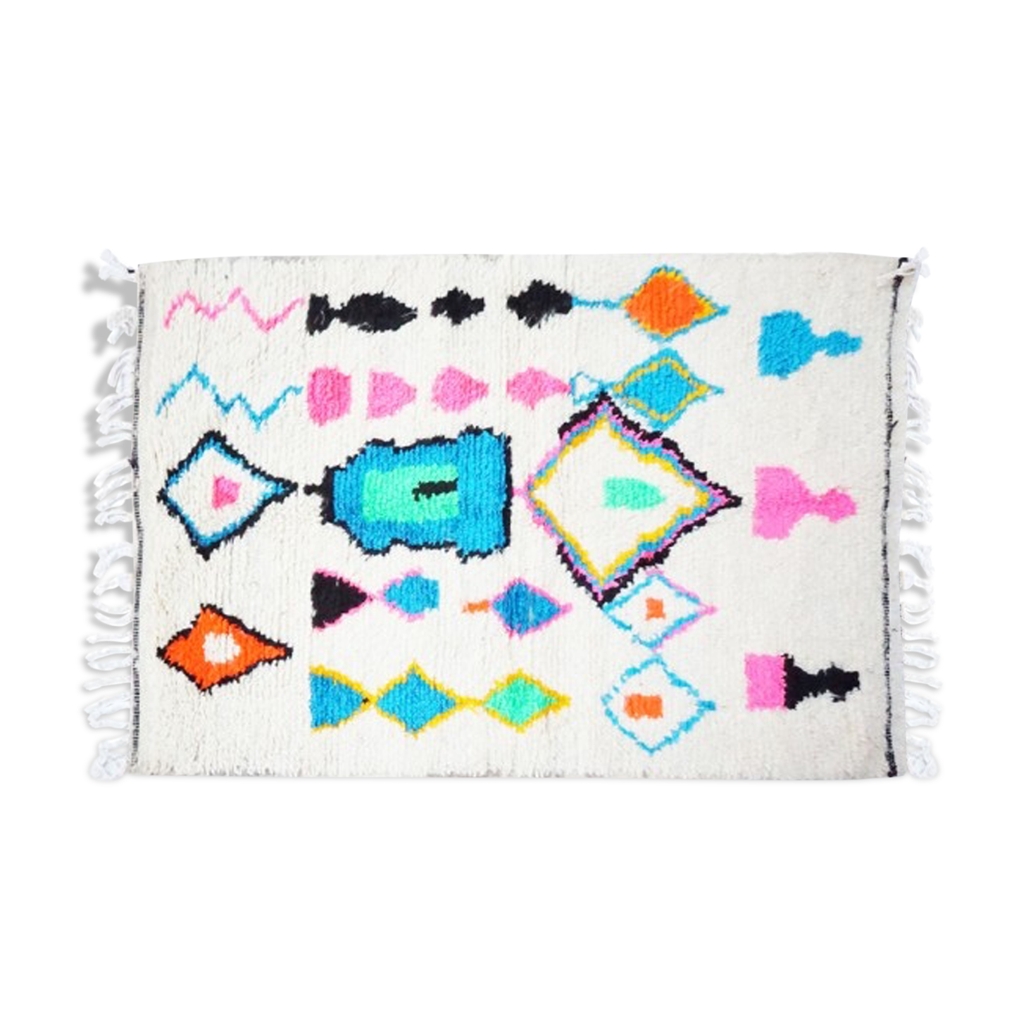 Colorful Berber carpet 160 x 100cm