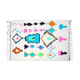 Tapis berbère coloré 160 x 100cm