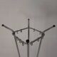Freestanding Tubax coat rack with 4 tubes and 12 hooks, 1950s