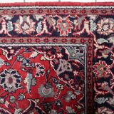 Handmade vintage Persian Hamadan rug 132cm x 196cm, 1950s