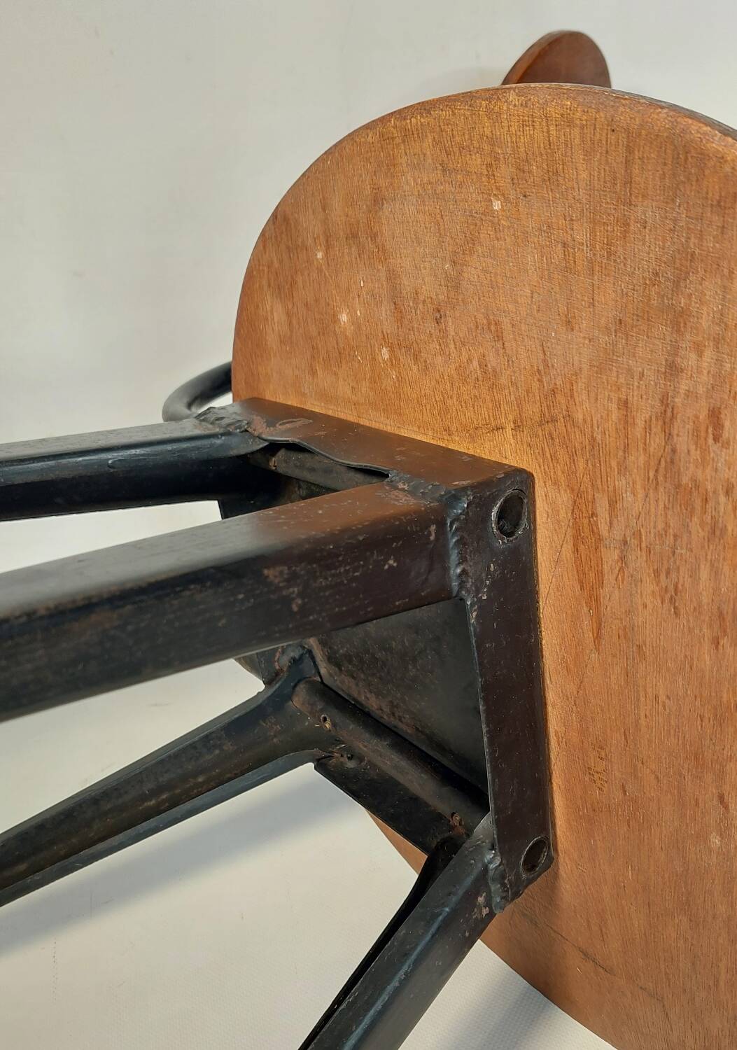 Paire chaise design industriel vintage