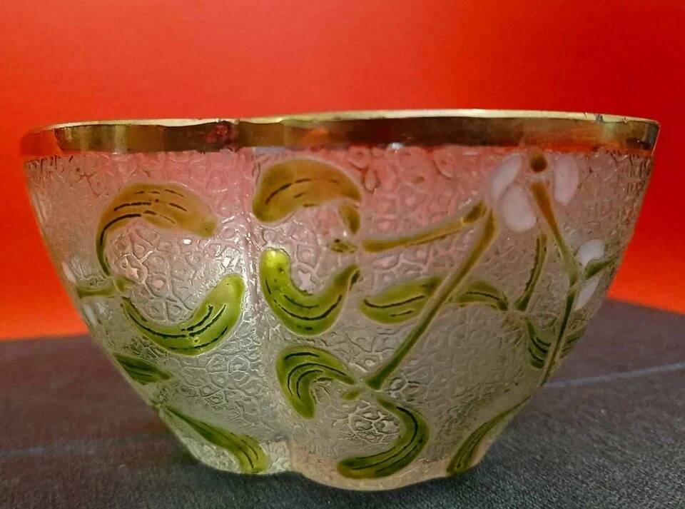 According to Legras: Art Nouveau bowl or centerpiece