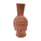 Jug vase with human head