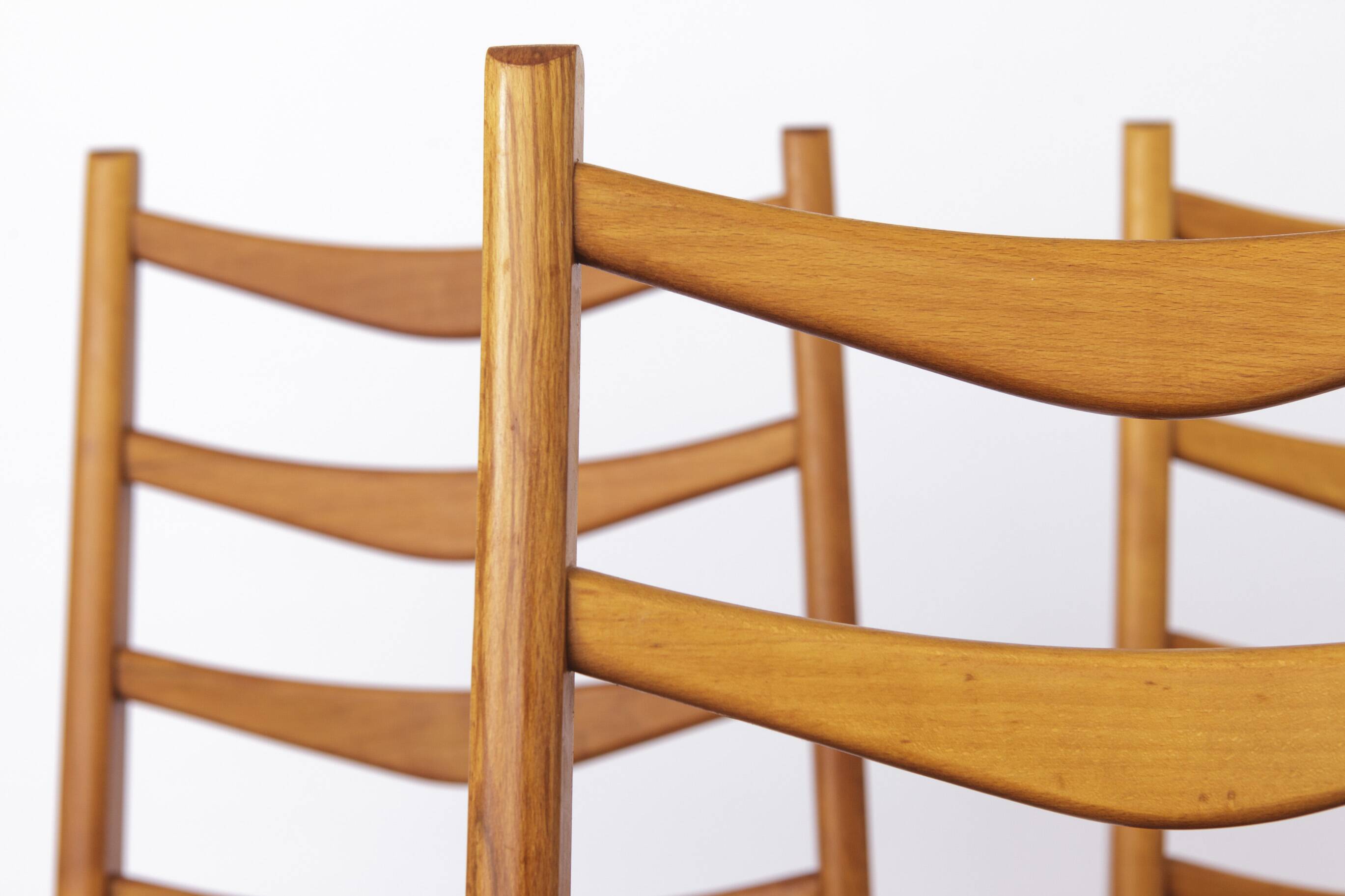 3 Vintage Dining Chairs 1970s - German Design