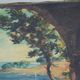 Labonne geo born 1887 view of the bay - oil on canvas signed