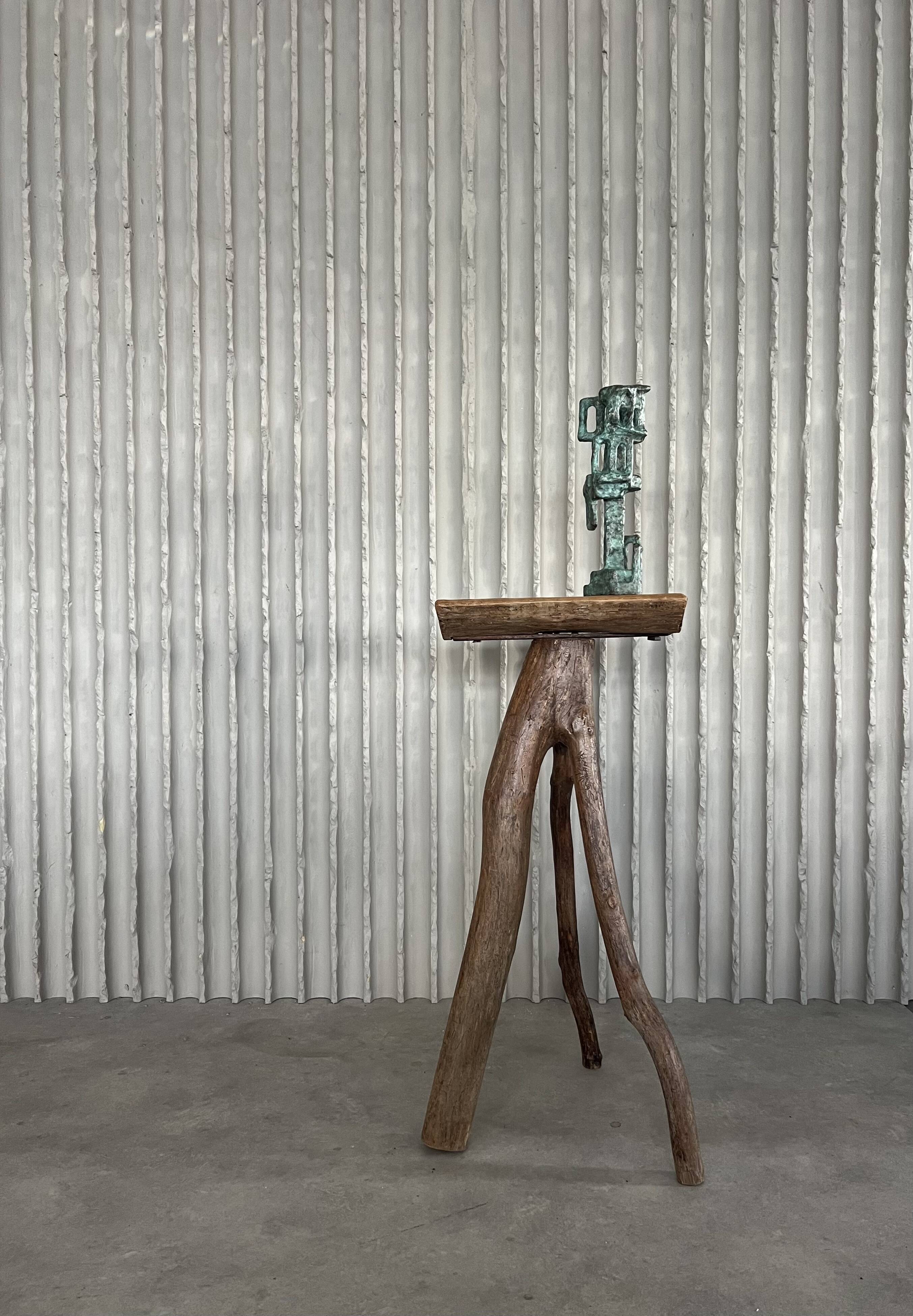 High French wooden side table