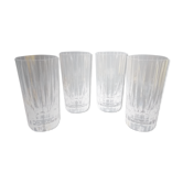 Set 4 verres à orangeade Baccarat