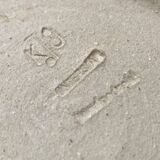 Minimalist ceramic vase carafe from the East German studio GDR by Kerstin and Ralf Unterstab for Kunsttöpferei Unterstab KTU, 1960s.