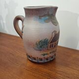 Terracotta pitcher by Robert Mahéo