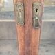 Petite armoire vitrée en chêne