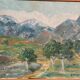 Original Swedish Oil on Canvas – "Landscape" by S. Högfeldt – Signed – Vintage and Framed – 48 × 36 cm (18.9" × 14.2")